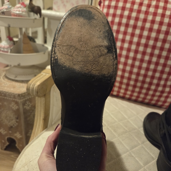 Freebird Casey Black Leather Ankle Boots- Rare, Size 7 - Picture 5 of 7